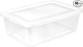 Sterilite 48 Pack Storage Box, 12 Quart Stackable Tote by Sterilite