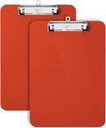 Mr. Pen- Plastic Clipboard, 12.5" x 9", 2 Pack, Clipboard Plastic | Low-Profile by MrPen