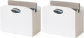 EZDeco Magazine Holder Foldable Magazine Rack Floor PU Leather File Holder by EZDeco