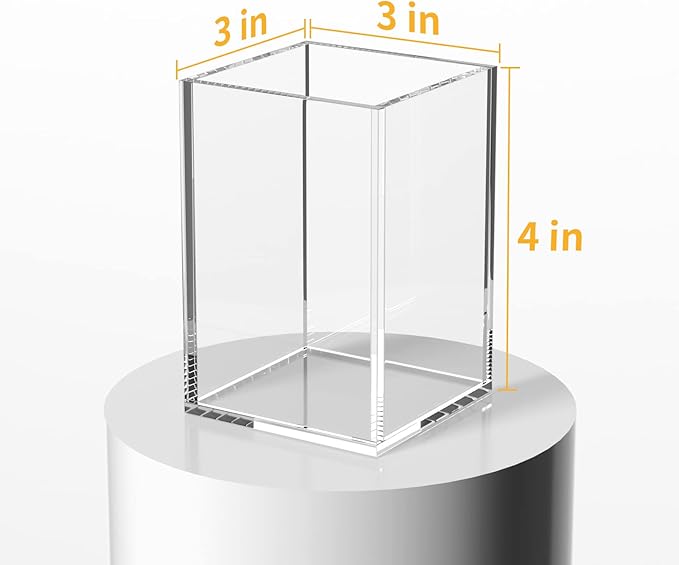 NIUBEE Acrylic Pen Holder 4 Pack - Image 5