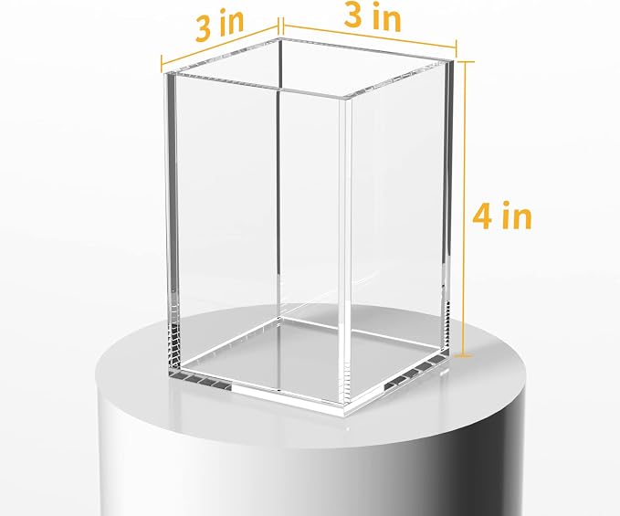 NIUBEE Acrylic Pen Holder 2 Pack - Image 5