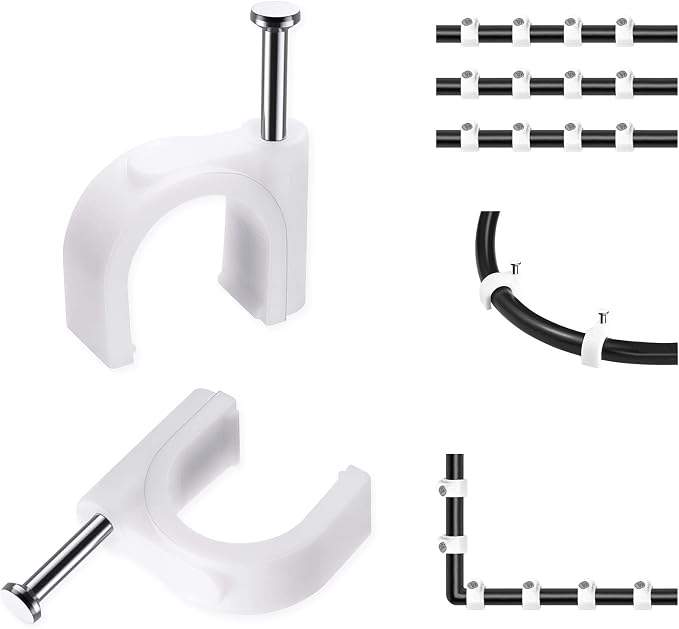 Abnii Cable Clips, Wire Wall Clips by Abnii