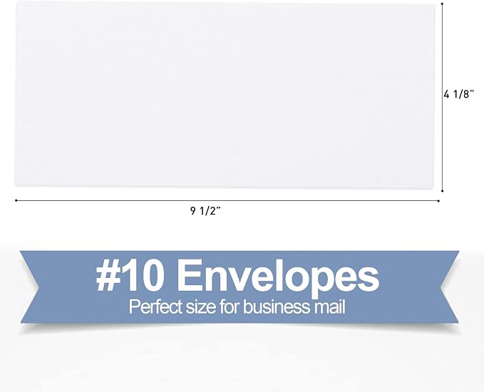 750#10 Security Envelopes, PANDRI Self Seal Windowless Envelopes, Security Tint - Image 2