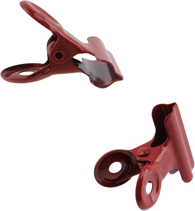Xiaoyztan 20 Pcs Small Binder Clips, 20 mm Bulldog Paper Clips Binder Bull Clip - Image 4