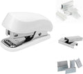White Color Mini Stapler with Staples, Small Cute Stapler by Knamoda