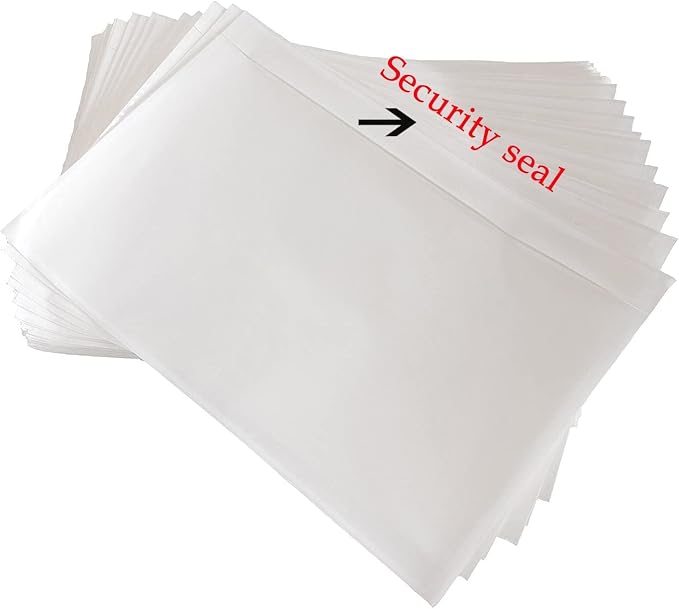 SJPACK 6" x 9" Packing List Envelopes, 3000 Packs Clear Self Adhesive Shipping - Image 2