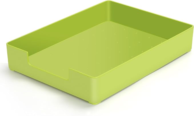 Letter-Size Tray Desk Letter Tray Paper Tray, Sturdy Heavy-Duty Plastic Printer by AZFUNN