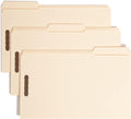 Smead Fastener File Folder, 2 Fasteners, Reinforced 1/3- Cut Tab, Legal Size by SMEAD