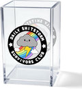 Daily Sh!tstorm Survivors Club Acrylic Cosmetic Pencil Pen Holder Cup, Funny by Unknown
