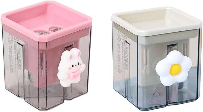 2PCS Pencil Sharpener, Lip Liner Sharpener, sharpened Pencil, Children's Pencil by Unknown