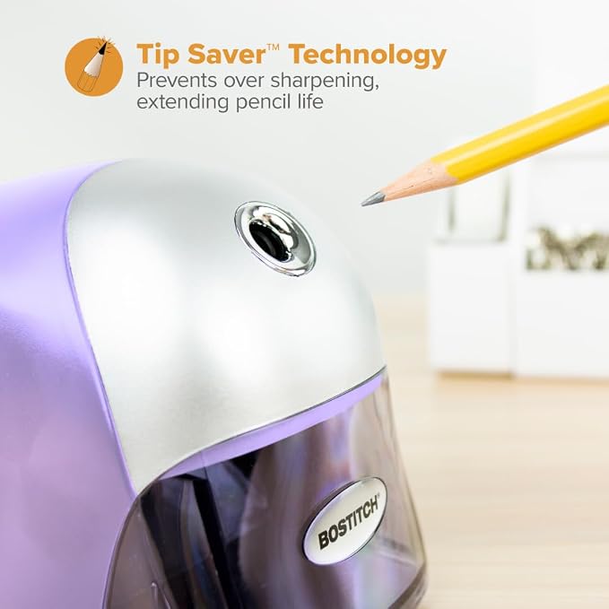 Bostitch Office QuietSharp Executive Heavy Duty Electric Pencil Sharpener - Image 6