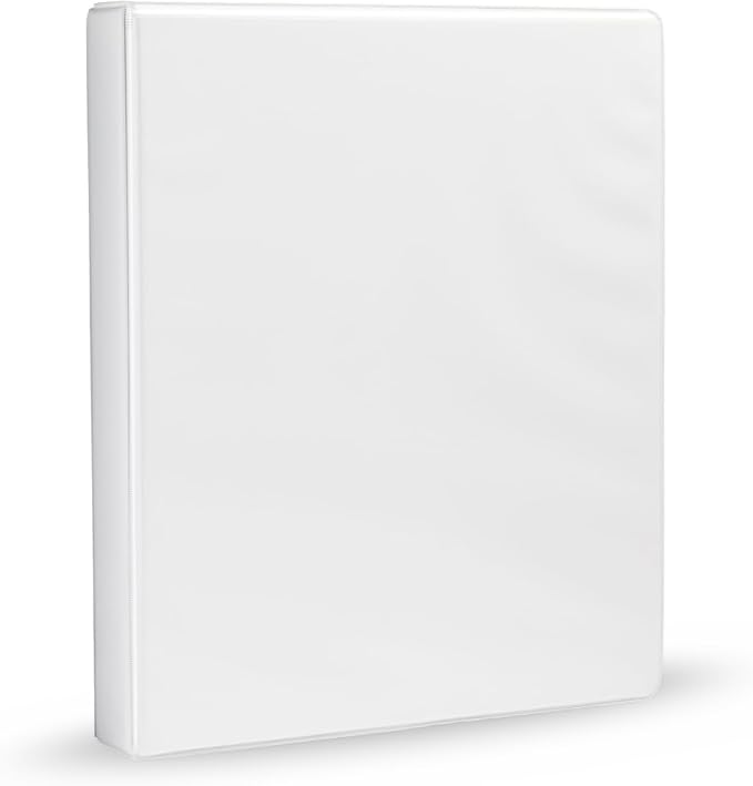 Amazon Basics 3-Ring Binder, Customizable, by AmazonBasics