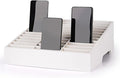 36-Grid Wooden Cell Phone Holder Desktop Organizer Storage Box by Ozzptuu