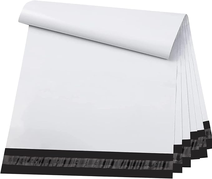 Metronic Poly Mailers 9x12 200 Pack, Strong Adhesive Shipping Bags by METRONIC