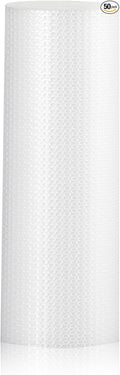 12 in x 15 ft Clear Bubble Cushioning Wrap, Protective Packing Roll by SEUNGCH