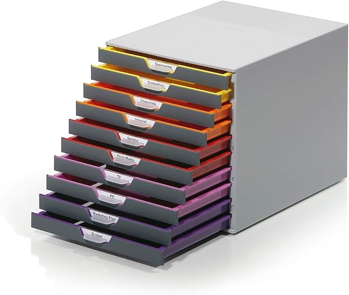 Durable Varicolor 10 Drawer Unit - Image 9