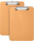 Mr. Pen- Plastic Clipboard, 12.5" x 9", 2 Pack | Peach Blush Clipboard Plastic by MrPen