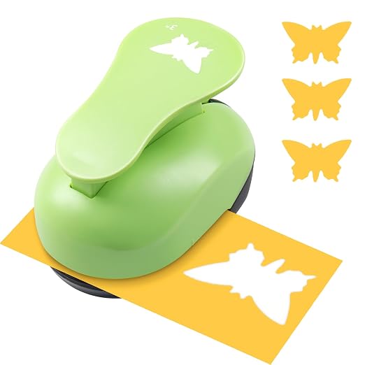 Butterfly Craft Punch 3 Inch, DIY Handmade Paper Puncher, Butterfly Punches by noonimum