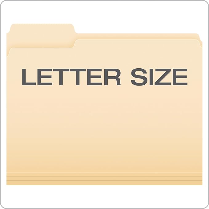 Pendaflex File Folders, 250 Bulk Package, Durable Manila Folders, Letter Size - Image 4