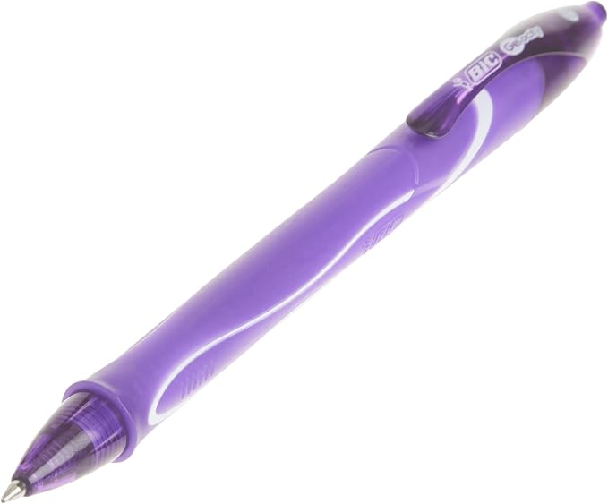 BIC Gelocity Quick Dry Assorted Colors Gel Pens, Medium Point, School Supplies - Image 4