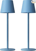 Kakanuo Cordless Table Lamp Rechargeable Blue by KakanuoLightings