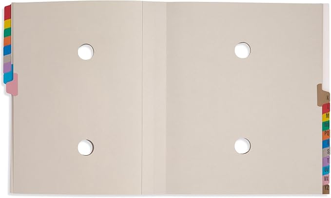 Blue Summit Expanding Desk File Sorter Organizer, Alphabetical File Organizer - Image 7