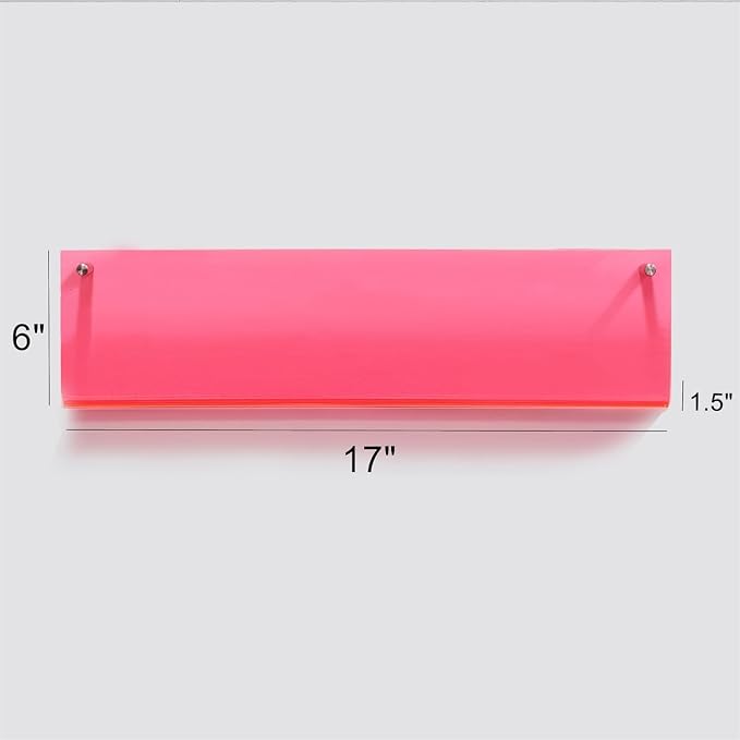 ROYALITA 2-Pack Acrylic Magazine Holder Brochure Holder, Fashion Hanging - Image 4
