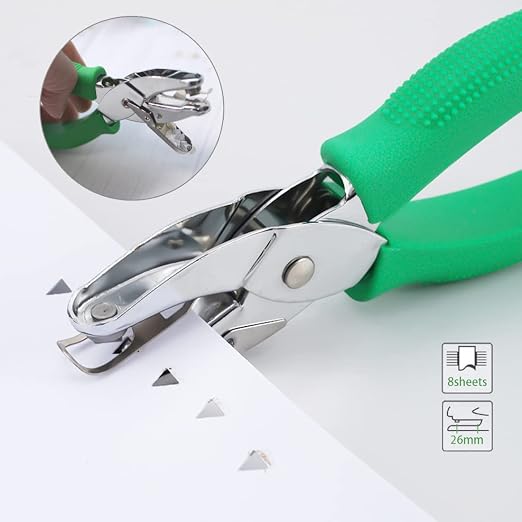 1/4" Triangle Hole Punch for Handmade DIY Craft, School | Back to School - Image 3