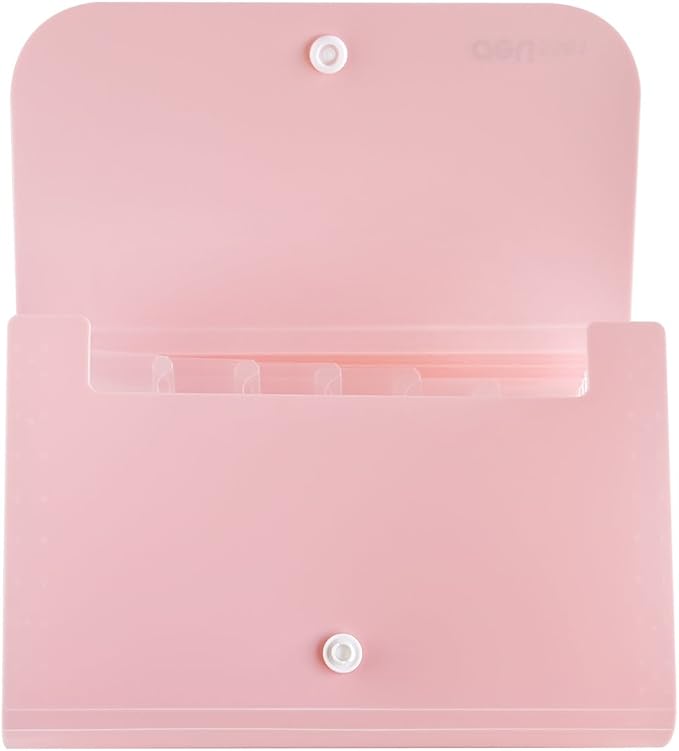 Expanding File Folder, Subdivision Accordion File Folder Mini Organizer PP - Image 4