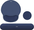 MOSISO Wrist Rest Support for Mouse Pad&Keyboard Set, Circle Curved Ergonomic by MOSISO