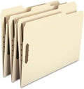 Smead Heavy-Duty Fastener File Folder, 2 Fasteners, 1/3-Cut Tab, Letter Size by SMEAD