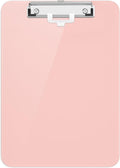 Hongri Plastic Clipboard with Pen Holder, Nurses and Women, Low Profile Clip by Hongri