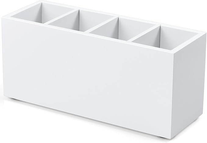 Bivvclaz Pencil Pen Holder for Desk, Wooden Office Desk Organizers and by Bivvclaz