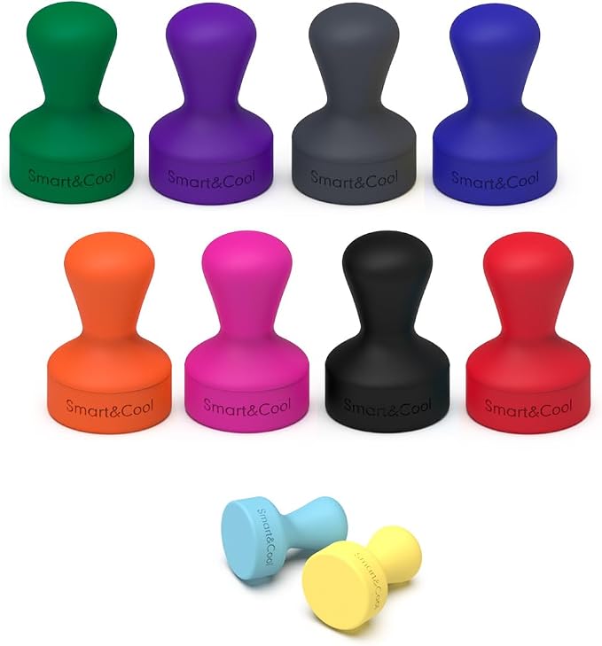 SMART&COOL Silicone Anti Scratch Push Pin Refrigerator Magnets, Thumbtack by SMARTCOOL