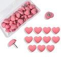 28pcs Decorative Cute Push Pins Heart Dark Red Thumbtacks Thumb Tacks Pushpins by Aoxsie