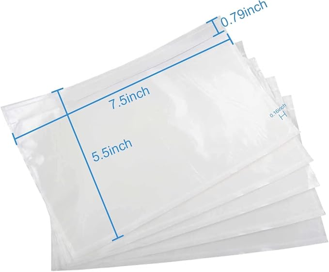 Shipping Labels Sleeves, Packing Slip Envelope Pouches 7.5" x 5.5" Packing List - Image 4