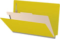 Ecom Folders Top Tab Pressboard Classification Folders | Legal Size 25 Pt Stock by Ecom+Folders