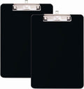 2 PCS Clip Boards 8.5x11, Standard Letter Size A4, Heavy Duty, Hanging by TFDLCGzm