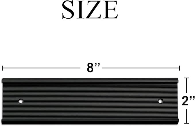 10 Pack Aluminum Name Plate Holders - Image 3