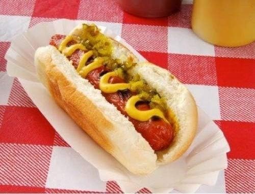 500 Paper Hot Dog Trays | White Hot Dog Wrappers | 8 Inch Hotdog Tray Holders - Image 4