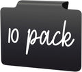 Basket Labels Clip On for Pantry Organization and Storage Baskets Bin Labels by Iricus