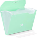 Comix Accordion File Organizer, 13 Pocket, A4/Letter Size Documents, Includes by Comix
