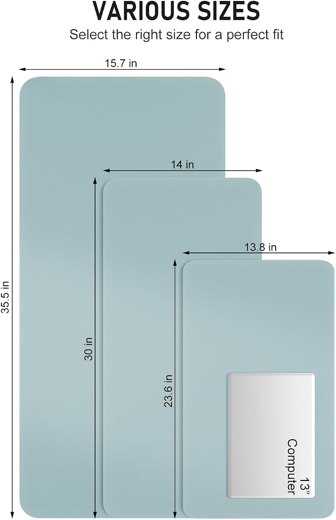 Desk Pad, Waterproof Laptop Computer Writing Mat - Image 6