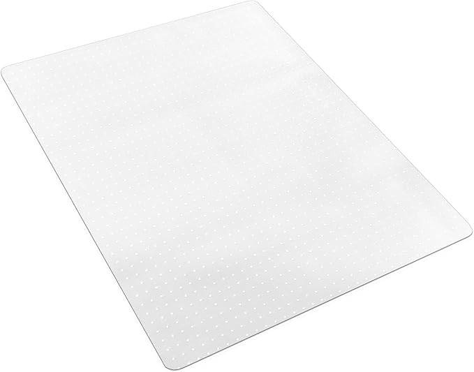 Office Chair Mat for Carpet Floors, Sturdy PVC Computer Chair Mats Anti-Slip by SHAREWIN