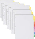 Oxford Write and Erase Binder Dividers, Durable Tabs by Oxford