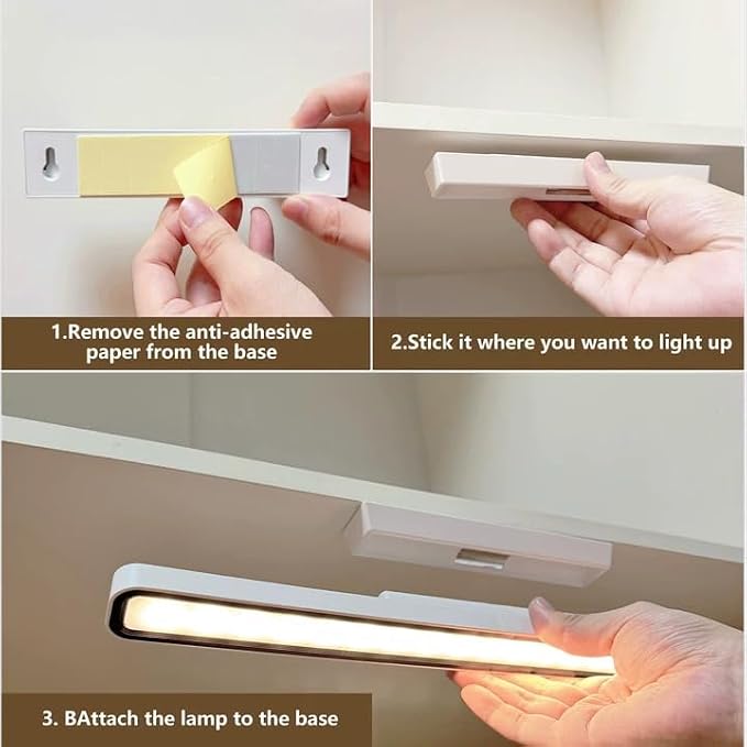 Desk Light Bar 16.5in Magnetic Rechargeable LED Light Bar, 6000K Color - Image 5