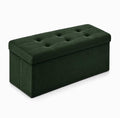 ALASDO 30 Inch Folding Storage Ottoman Bench by ALASDO