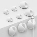 SmiLife Phone Charger Cord Holder, Mini Cable Clips Wire Organizer, Cable by MYKURS