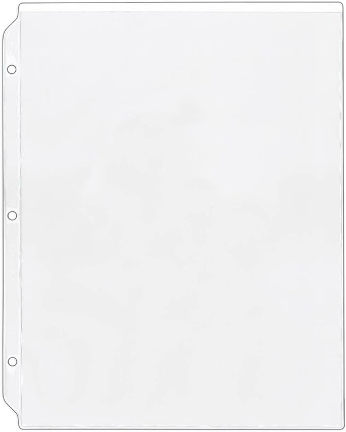 StoreSMART® - Clear Plastic Sheet Protector - 9" x 12" - by StoreSMART