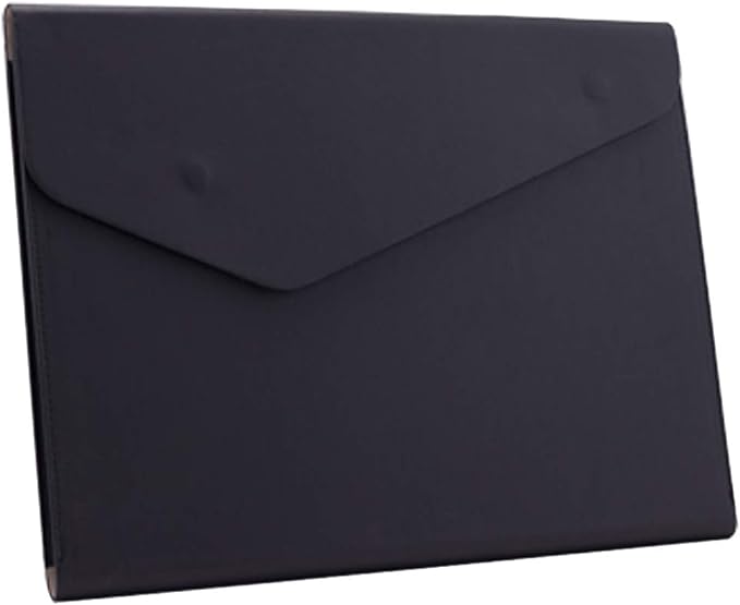 PU Leather A4 File Folder Document Holder Waterproof Portfolio Envelope Folder by enyuwlcm